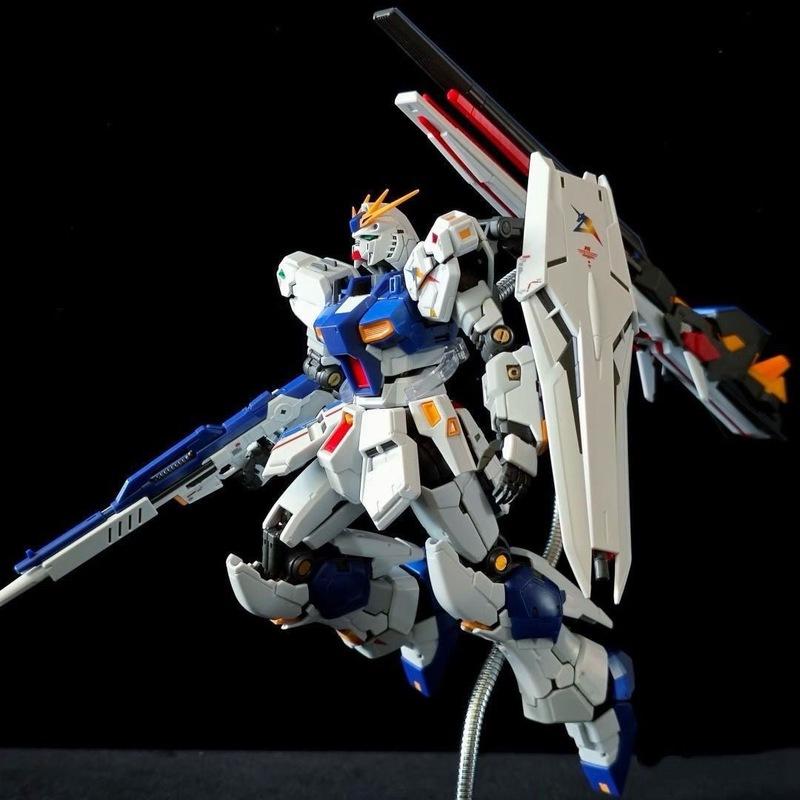 RG 1/144  RX-93ff V FIGHTER RG32B Mech Assembly Model Kit Action Figures Desktop Decoration Doll Boy Puzzle Toy Collectible Gift
