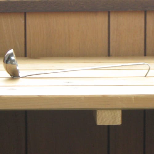 Nagao Soup Ladle, 30cc, SUS304 Stainless Steel, Commercial Grade, Made in Japan, 50030