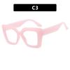 Square simple flat mirror women's new glasses frame fashion Internet celebrity ins anti-blue glasses frame