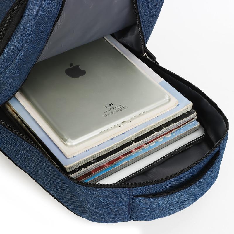 Trendy backpack, schoolbag, male college student, high value, large capacity travel, computer backpack, male model, high sense