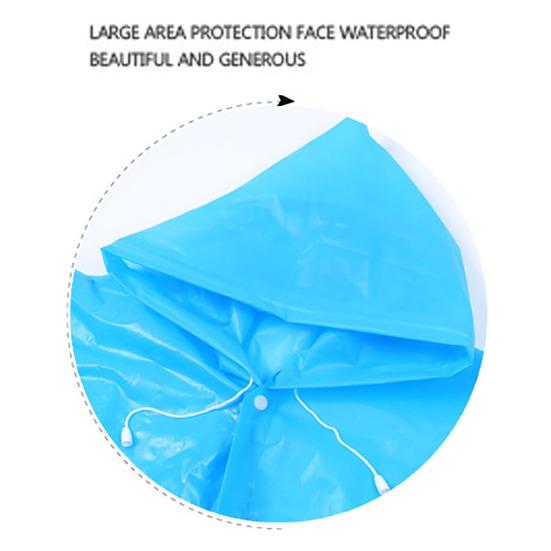 Raincoat Colorful Windproof Fast Drying Convenient Children Raincoat for Fishing