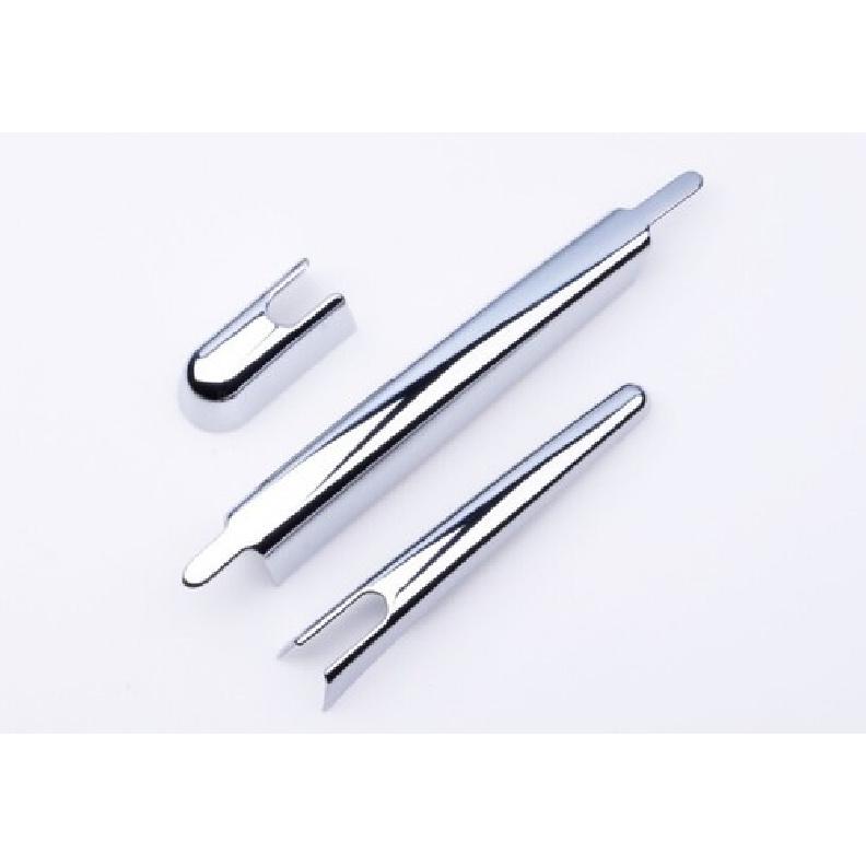 For Nissan X-TRAIL Rogue 2014-2020 ABS Chrome Rear Window Rain Wiper Cover Trim