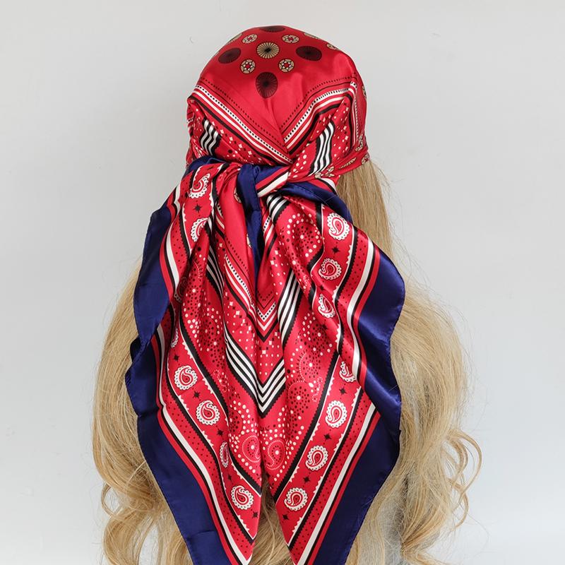 Women Printed Pre-tie Headscarf Elastic Muslim Female Turban Hat Hair Loss Cover Head Wrap Headwear Stretch Bandana