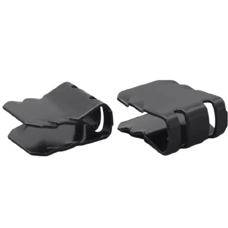 Opakowanie 10 klamer zaciskowych w kształcie litery U do klamer osłony silnika Łatwa instalacja Klipsy mocujące błotnik samochodowy Mocowanie błotnika