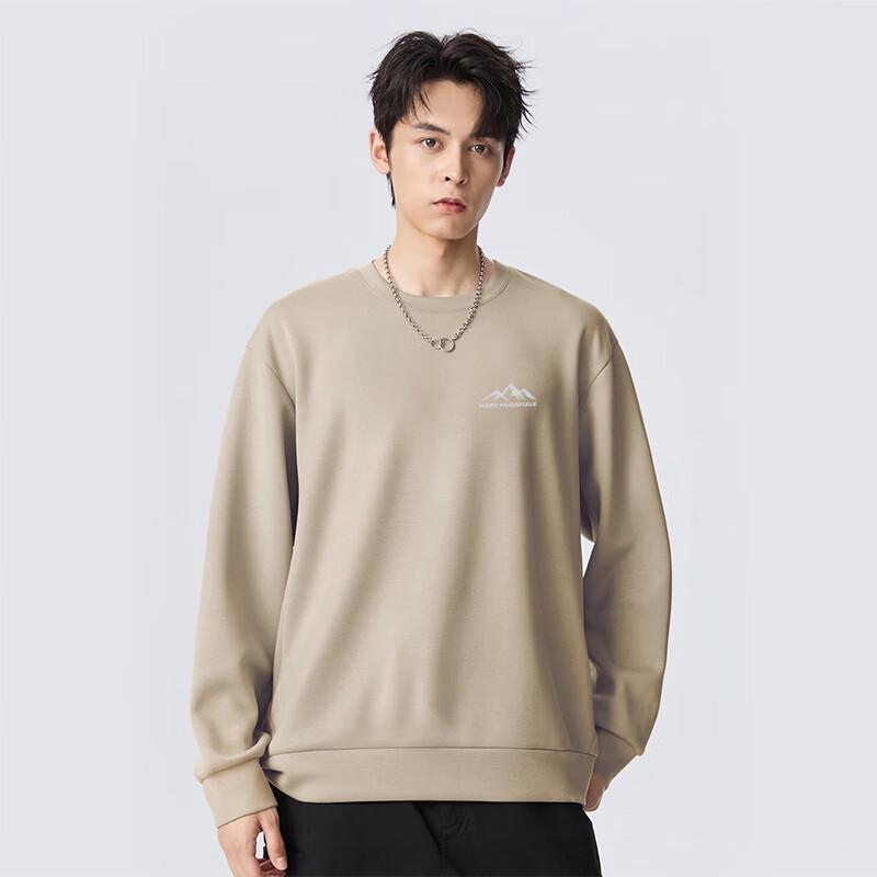 Mark Fairwhale Men's Heavyweight Air Layer Round Neck Sweatshirt