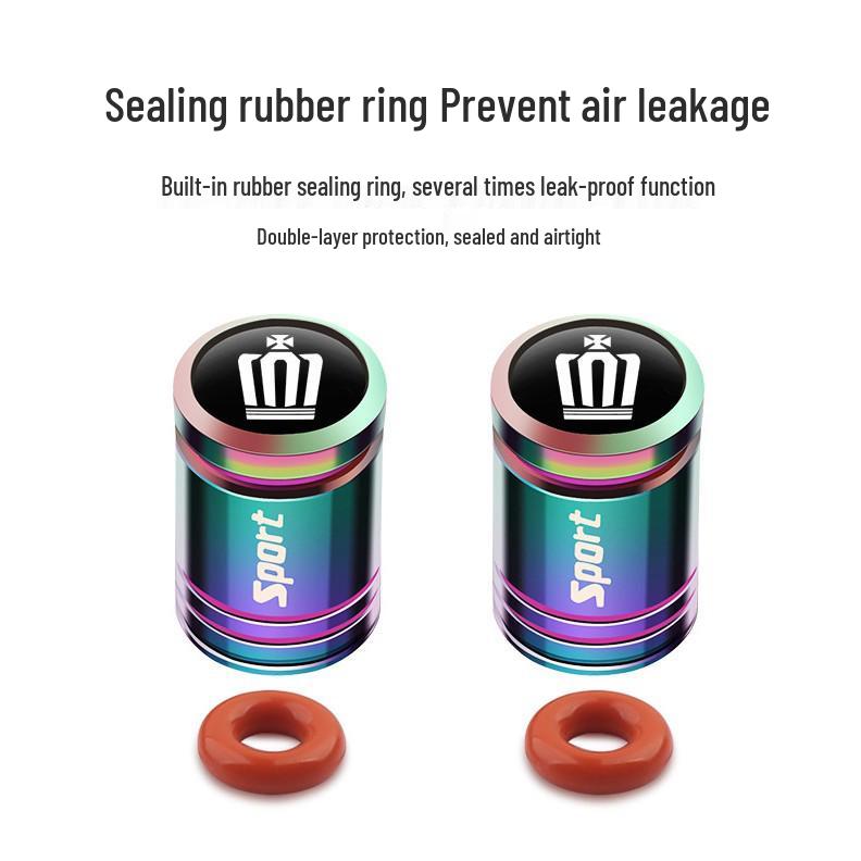 Diebstahlsichere Ventilkappen für Toyota Crown der 12.-14. Generation, Land Cruiser, Venza, Vellfire