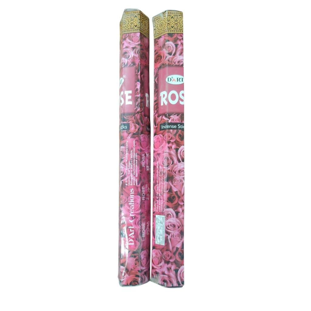 @ Dart Rose Incense Pack Of 2 Each 20 Sticks UKZQ216 50%off