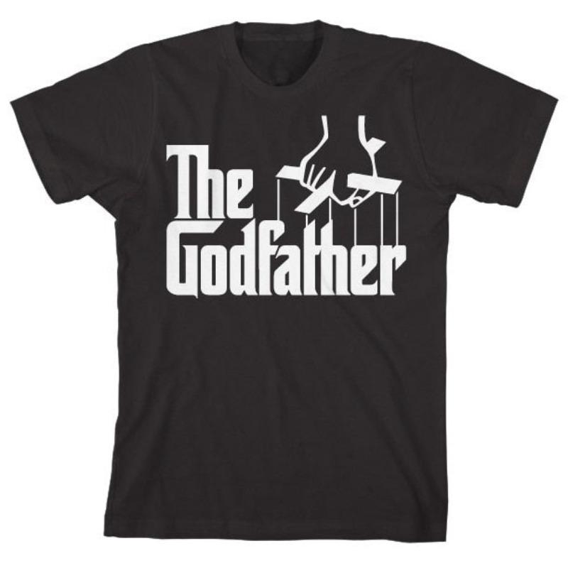 The Godfather Logo T-Shirt Men Women Classic Mafia Movie Graphic Cotton Short Sleeve Streetwear