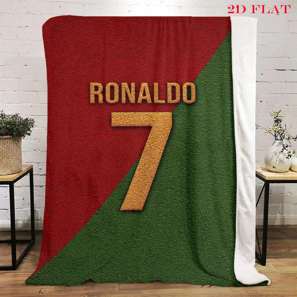 Ronaldo's Legacy blanket Home Decor blanket Digital printing Christmas gifts Nap Blanket