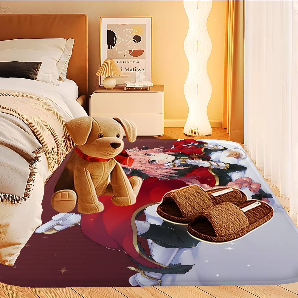 Astolfo Anime Girl Anime Hallway Carpet Washable Non-Slip Living Room Sofa Chairs Area Mat Kitchen Doormat Area Rug
