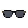 Logo Design Square Acetate Metal Square Sunglasses Men Sunglasses Black Z2889U