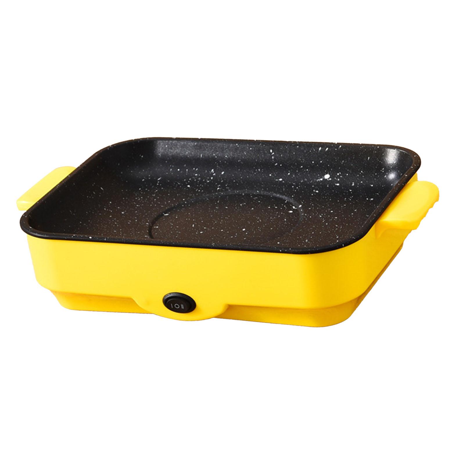 Electric Griddle Non Stick Indoor Multifunctional   Cooking Pan Barbecue Grill