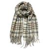 Imitation Cashmere Scarf for Women Winter New Korean Style Small Fresh Color Plaid Thickened Warm Student Shawl Scarf for Men