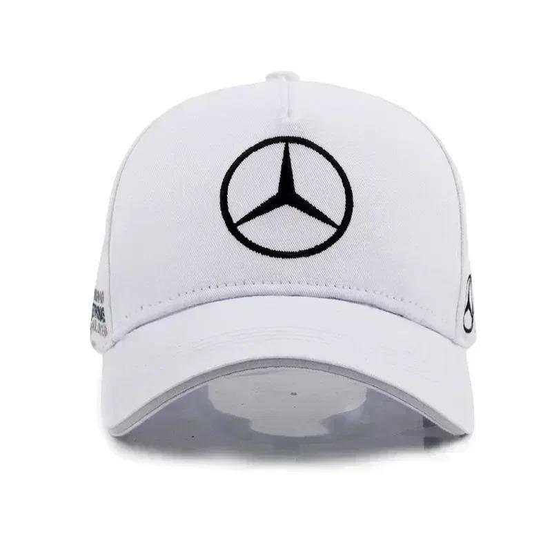 Embroidered Car Emblem Adjustable Racing Sport Baseball Hat Motorcycle Casual Cap For Mercedes Benz AMG W204 W205 W203 W211 W212 LC5