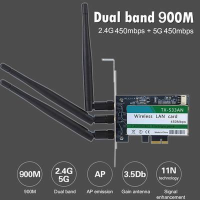 WiFi Kablosuz ağ kartı 900Mdp