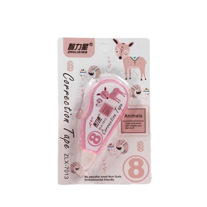 1 Stück Niedlich Kawaii Cartoon Tier Korrekturband Schreibwaren Büro Schulbedarf Weihnachtsgeschenk