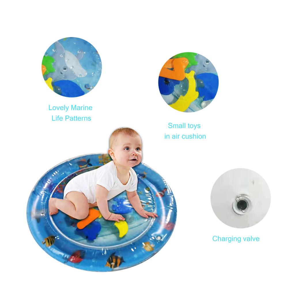 Water Mat Kids Inflatable Water Mat Infants & Toddlers Baby Play Center Mat