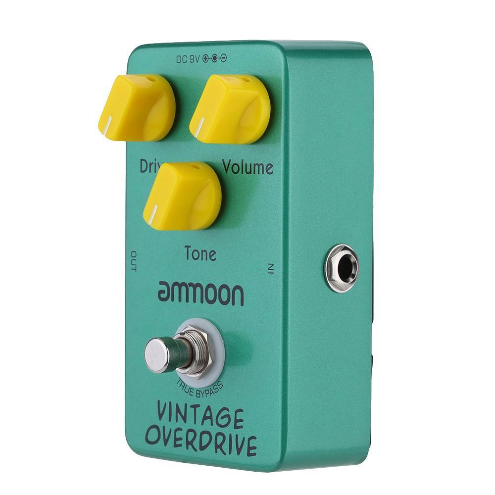 

Ammoon AP-01 Винтажная педаль эффектов для гитары Overdrive True Bypass