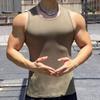 Herren Slim Fit Schnelltrocknendes Tanktop für Radfahren & Laufen