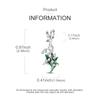 Original Charms Copper Green Lily Of The Valley Pendants Fit Plata Bracelets For Women Jewelry Making Diy Gifts