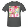 100 Cotton Tropical Hibiscus And Plumeria Flowers Tshirt Unisexs Funny Oversized T Shirt Unisex Oneck Summer Shirts Tops S6xl
