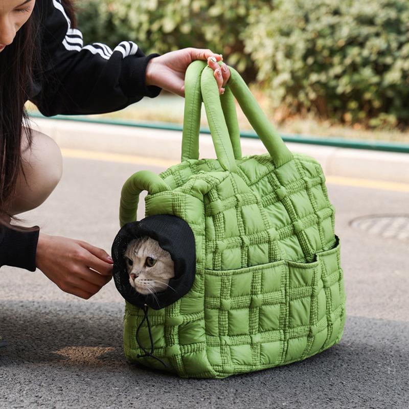 Katzenbox Katzen Transport Reise Katze Tasche Reisebox Tragbar Faltbar Wasserdicht Kopf Raus Atmungsaktiv Katzen Transportbox Kleine Hunde