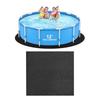 AboveGround Pool Liner Pad Square Floor Swimming Pool Padding Mat Cutable Ground Protection Cloth Mats For Swimming Pool