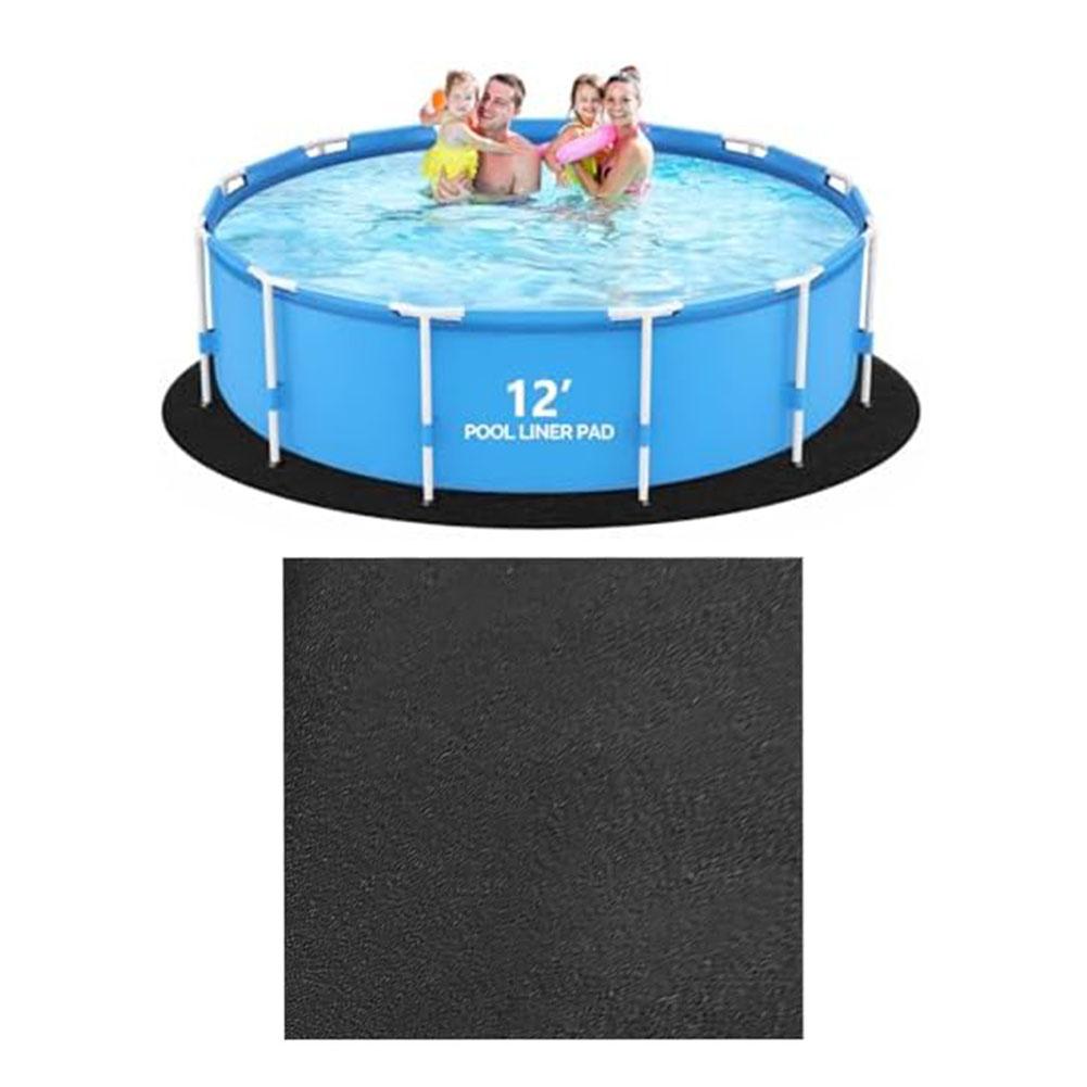 AboveGround Pool Liner Pad Square Floor Swimming Pool Padding Mat Cutable Ground Protection Cloth Mats For Swimming Pool