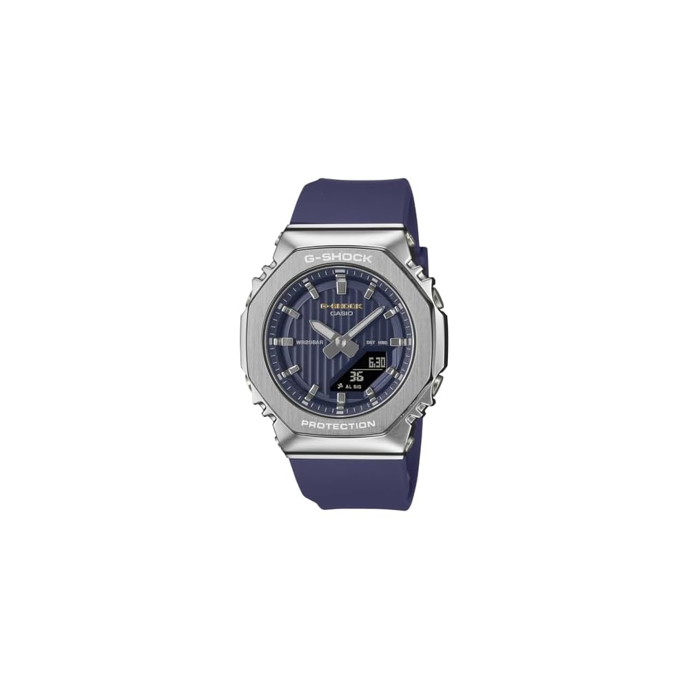 Casio G-Shock Precious Heart Selection Women s Metal Covered Watch Navy GM-S2110SH-2AJF Eco-Friendly Material
