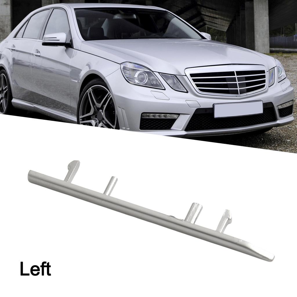 Left Center A/C TEMP Switch Button Trim Strip Matte For Mercedes W212 E 2008-14
