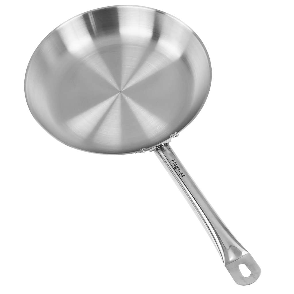 Mega-M Stainless Steel Frying Pan, Diameter 30 Cm N