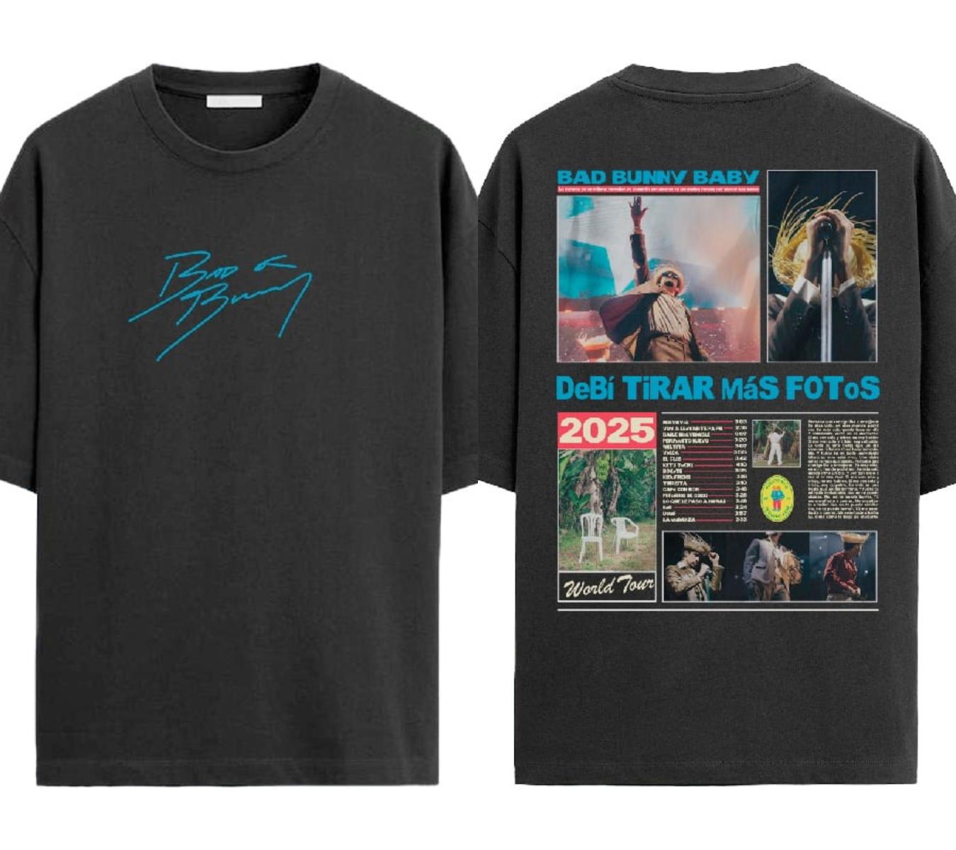 

A Summer Without You Bad Bunny Graphic T-shirt Men Women Heaay Cotton Oversized Y2k Short Sleeve Tee Shirt Female Male Clothing 4XL