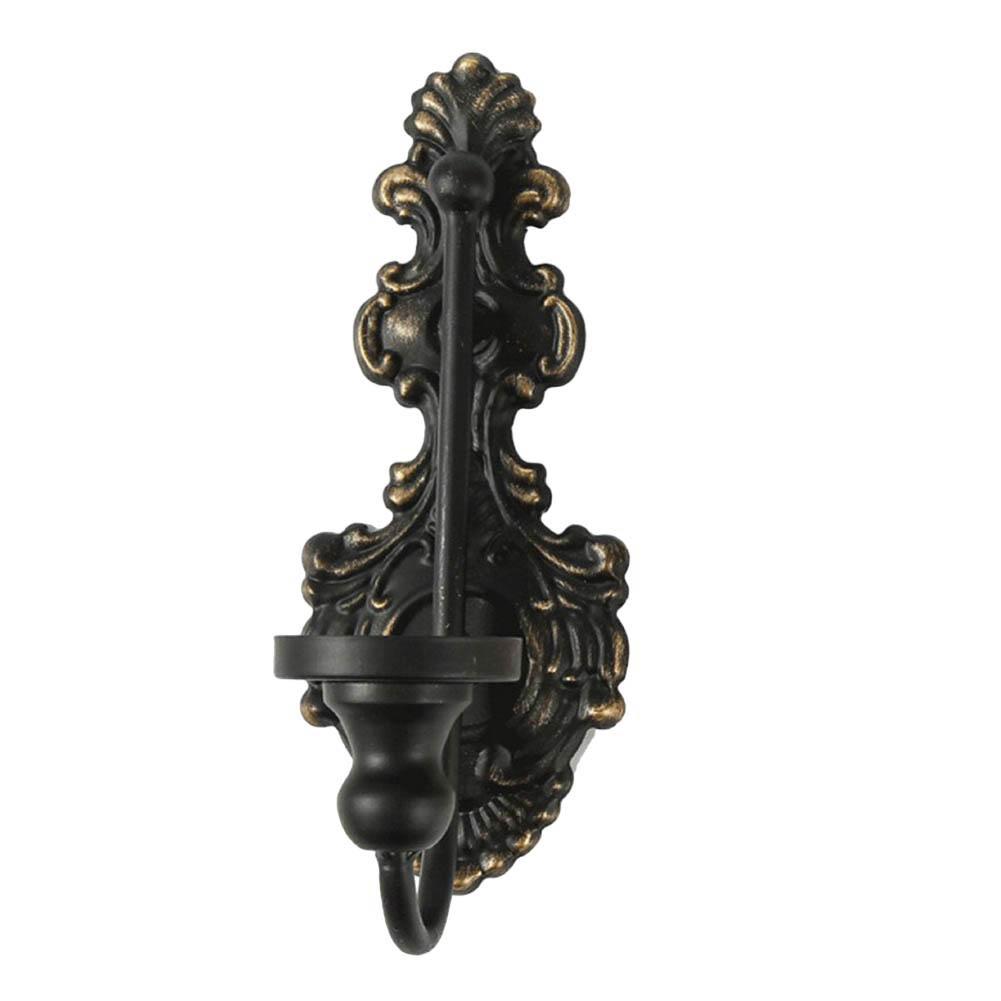Home Decor Room Ambiance Vintage Candle Decor Cast Iron Candle Sconces Candle Sconces Elegant Room Enhancement