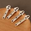 5pcs/set Alloy Play Scene Mini Tool Wrench Doll House Decoration  Miniature Dollhouse Decorations