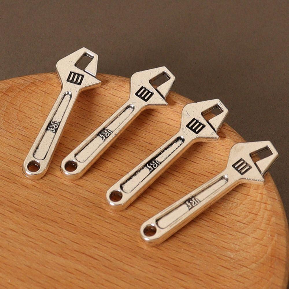 5pcs/set Alloy Play Scene Mini Tool Wrench Doll House Decoration Miniature Dollhouse Decorations