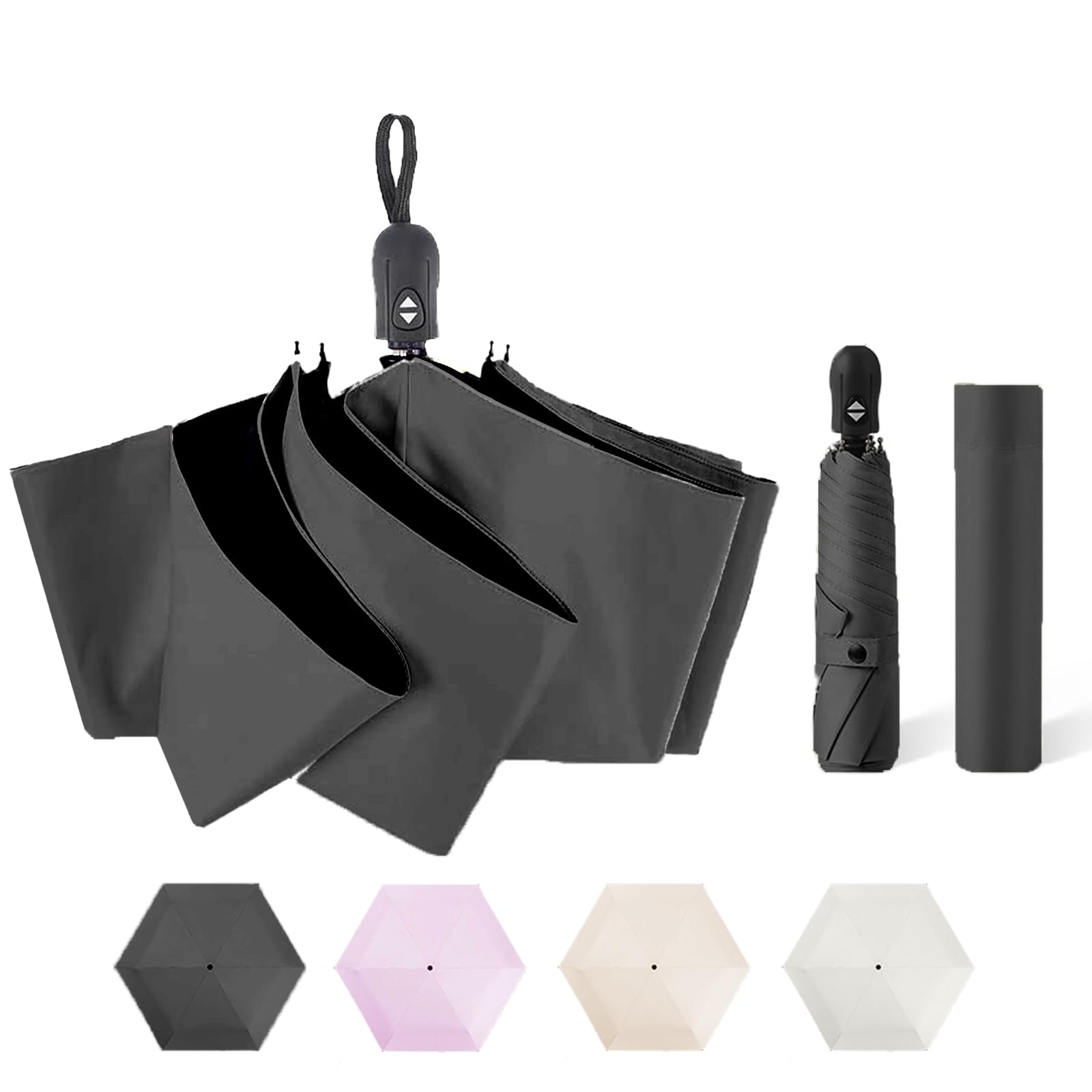 

автоматический складной зонт от солнца с полной защитой от УФ-лучей и тепла. Компактный и этот складной зонт от солнца обеспечивает защиту от ветра и воды, что делает его идеальным как для солнечной, так и для