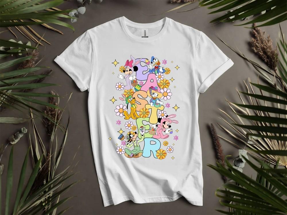 

Easter Mickey s Friends T-shirt T shirt Men Women Unisex Tshirt I175 2XL