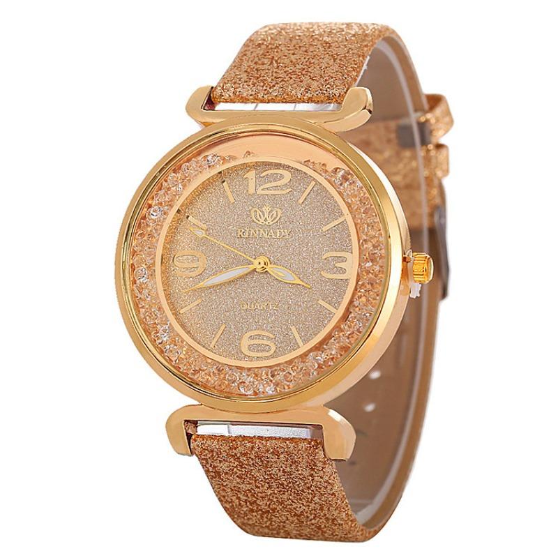Montre Femme Bracelet Cuir PU Montre-Bracelet Montres à Quartz Montre Dame Élégante Cadeau Reloj Mujer Relojes De Mujer