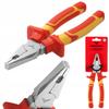 Insulated universal pliers VDE CrV STEEL 180mm Vorstahl