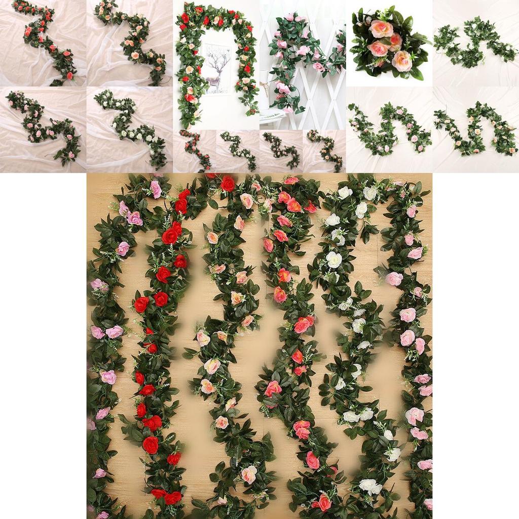 5m Künstliche Rosenblattgirlande, die Ihre spezifizierten Kriterien erfüllt