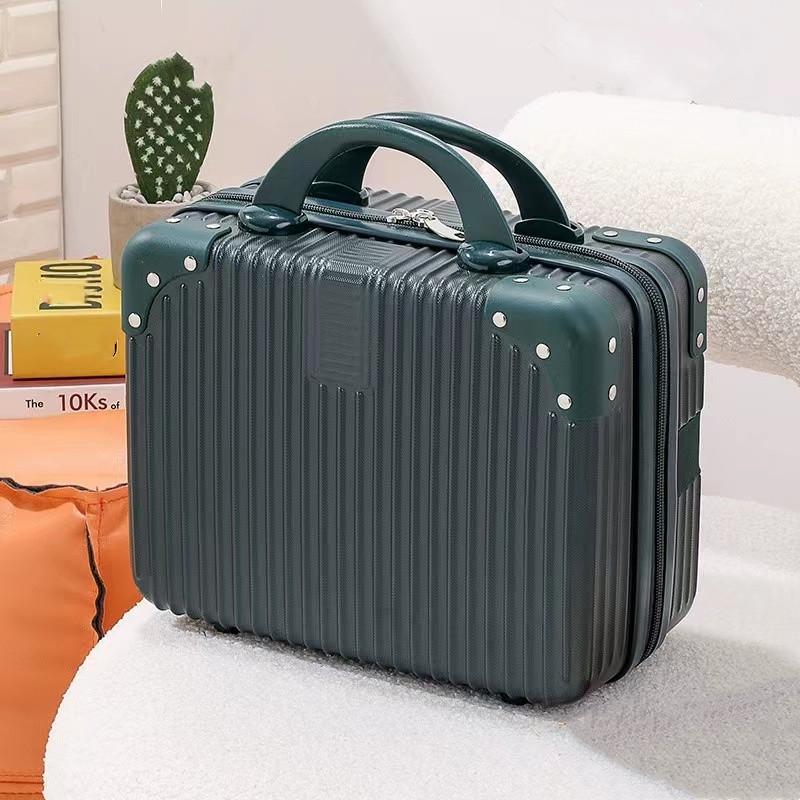 Mini Handbag 14" Makeup Case: Small Suitcase-Style Storage & Gift Box