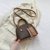 Luxury Shell Bag Fashion Women's Handbag Korean Style Shoulder Bag Plaid Print Crossbody Bag Card Bag CLE
