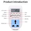 10A Digital Timer Switch EU Programmable Electronic Timing Socket Outlet Kitchen Appliance Time Control Day/Hour Weekly