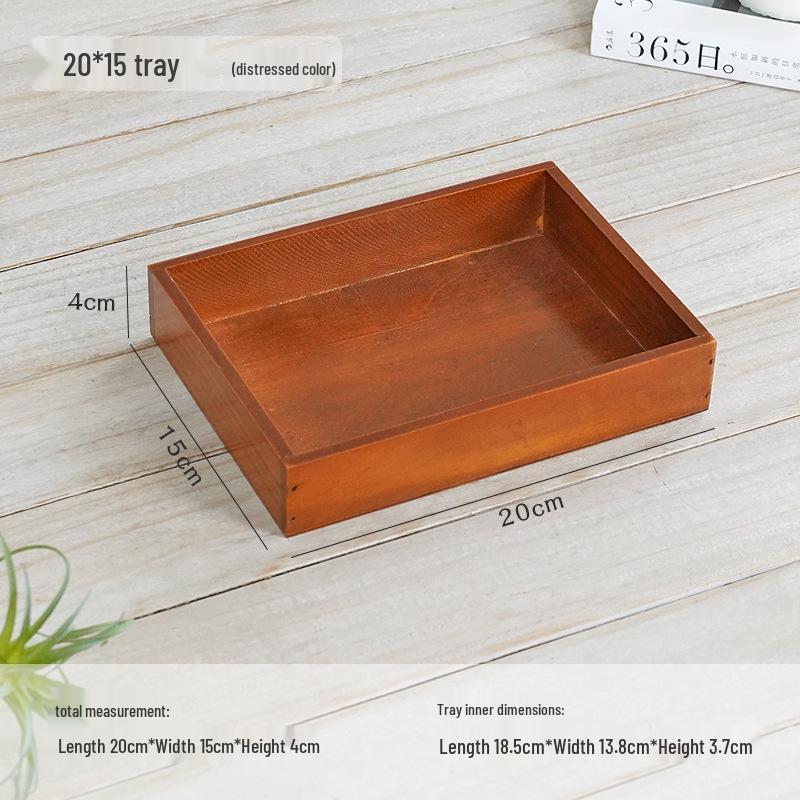 Japanese Style Wooden Desktop Storage Box - Nine Grid Organizer for Bedroom Entryway