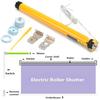 Kit DIY 30 tr/min Haute Qualité Noir & Jaune CC 12V Moteur Tubulaire Électrique pour Store Roulant / Stores Ensemble 11W 25mm