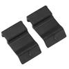 Black Aluminum Hood Lock Set for Jeep Wrangler - Locking, Modified Accessories