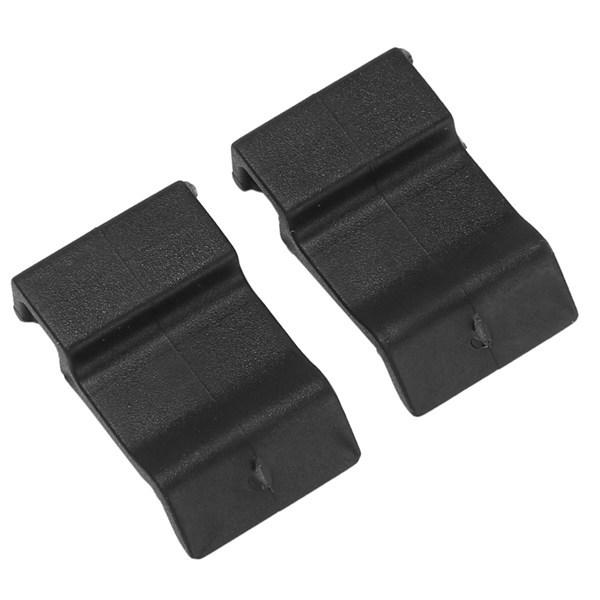 Black Aluminum Hood Lock Set for Jeep Wrangler - Locking, Modified Accessories