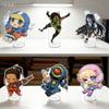 Apex Legends Figure Stand Modela Q-style Desk Decoration Items Horizon/Wraith/ntage/Rampart/Bangalore Acrylic Stand Standing