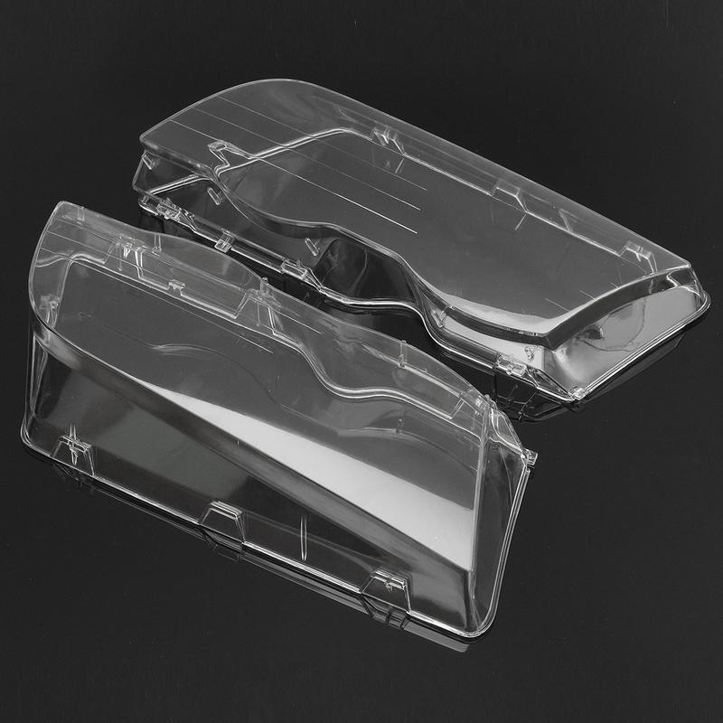 Car Headlight Cover Lampshade Shell Cover For BMW E46 3 Series 4 Door 1998-2001 HeadLamp Clear Lens Cover
