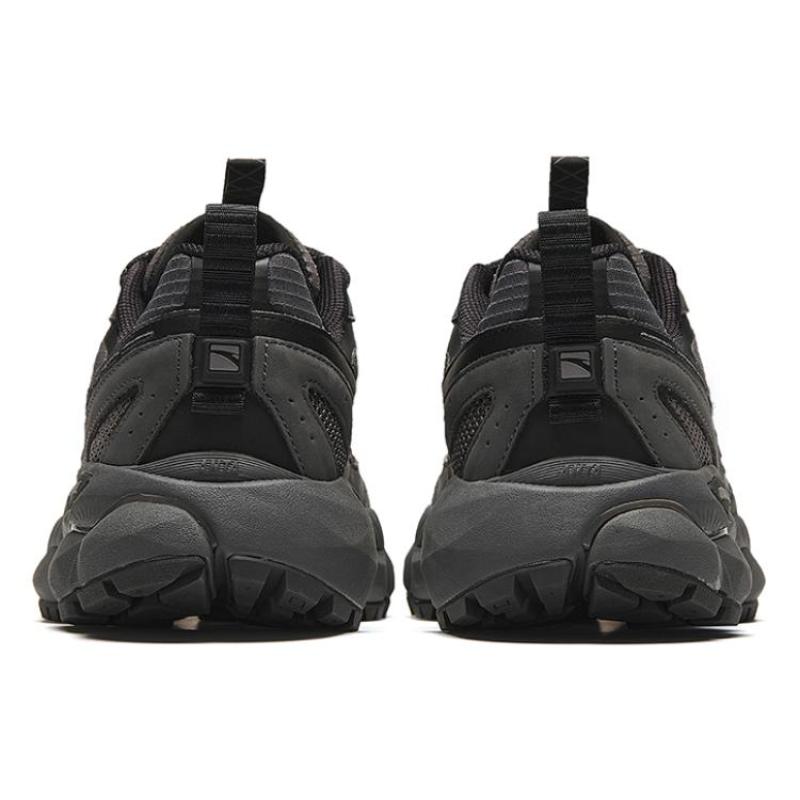Anta Champion AG G02 Comfortable Round Toe Cushioning Slip Resistant Low Top Casual Running Shoes Men's Black Sneakers 112418802A-1